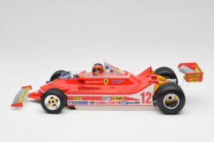 Ferrari 312T4 #12 G. Villeneuve United States Grand Prix East Winner 1979 Bburago 1:18 18-16814-18-01546 Metal - imaginea 3 din 6