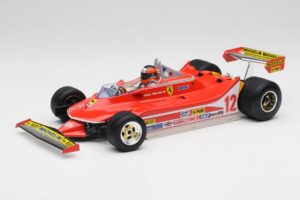 Ferrari 312T4 #12 G. Villeneuve United States Grand Prix East Winner 1979 Bburago 1:18 18-16814-18-01546 Metal