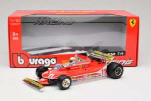 Ferrari 312T4 Short Tail #11 J. Scheckter Monaco Grand Prix 1979 Bburago 1:18 18-16814-18-01545 Metal - imaginea 6 din 6