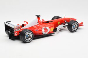 Ferrari F2003-GA F1 Constructors World Champions 2003 Hot Wheels 1:18 G3764 Metal - imaginea 2 din 7