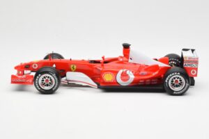 Ferrari F2003-GA F1 Constructors World Champions 2003 Hot Wheels 1:18 G3764 Metal - imaginea 3 din 7