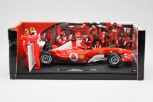 Ferrari F2003-GA F1 Constructors World Champions 2003 Hot Wheels 1:18 G3764 Metal - imaginea 6 din 7