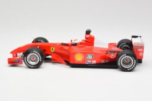 Ferrari F2001 #1 M. Schumacher F1 World Champion 2001 Roșu Hot Wheels 1:18 50202 Metal - imaginea 3 din 6
