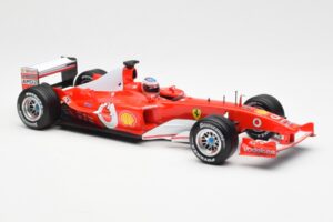 Ferrari F2003-GA #2 R. Barrichello F1 2003 Hot Wheels 1:18 B1024 Metal - imaginea 4 din 6