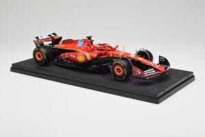 Ferrari SF-24 #16 C. Leclerc Emilia Romagna Grand Prix 2024 Bburago 1:18 18-16821-L-IMOLA-SHOWCASE Metal - imaginea 4 din 7