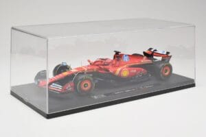 Ferrari SF-24 #16 C. Leclerc Emilia Romagna Grand Prix 2024 Bburago 1:18 18-16821-L-IMOLA-SHOWCASE Metal - imaginea 6 din 7