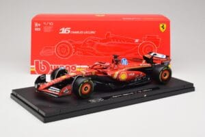 Ferrari SF-24 #16 C. Leclerc Emilia Romagna Grand Prix 2024 Bburago 1:18 18-16821-L-IMOLA-SHOWCASE Metal - imaginea 7 din 7