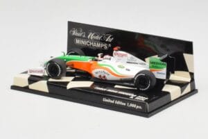 Force India Mercedes VJM02 #20 A. Sutil Showcar 2009 Minichamps 1:43 400090090 Metal - imaginea 3 din 5