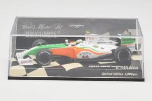 Force India Mercedes VJM02 #21 G. Fisichella Showcar 2009 Minichamps 1:43 400090091 Metal - imaginea 5 din 5