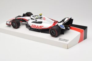 Haas VF-22 #47 M. Schumacher Bahrain GP 2022 Minichamps 1:18 147220147 Metal - imaginea 5 din 7