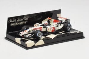 Honda RA106 #11 R. Barrichello F1 2006 Minichamps 1:43 400060011 Metal - imaginea 2 din 5