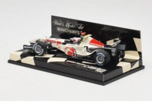 Honda RA106 #11 R. Barrichello F1 2006 Minichamps 1:43 400060011 Metal - imaginea 3 din 5