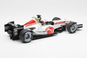 Honda RA106 Honda Racing Team J. Button F1 Showcar 2006 Minichamps 1:18 BUTTON001 Metal - imaginea 2 din 6