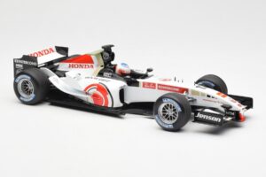 Honda RA106 Honda Racing Team J. Button F1 Showcar 2006 Minichamps 1:18 BUTTON001 Metal - imaginea 4 din 6