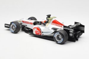 Honda RA106 Honda Racing Team J. Button F1 Showcar 2006 Minichamps 1:18 BUTTON001 Metal - imaginea 5 din 6