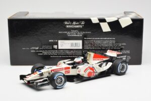 Honda Racing Team RA106 #12 J. Button F1 2006 Minichamps 1:18 100060012 Metal - imaginea 6 din 6