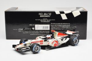 Honda Racing Team RA106 #11 R. Barrichello F1 2006 Minichamps 1:18 100060011 Metal - imaginea 6 din 6
