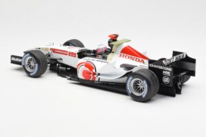 Honda RA106 Honda Racing Team R. Barrichello F1 Showcar 2006 Minichamps 1:18 08MF1-06B-CRB18 Metal - imaginea 5 din 6