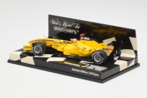 Jordan EJ15 S. Yamamoto F1 Silverstone Test 2005 Minichamps 1:43 400050239 Metal - imaginea 2 din 6