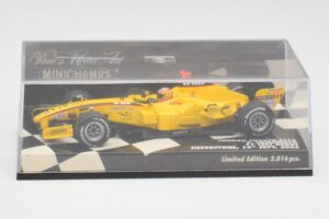 Jordan EJ15 S. Yamamoto F1 Silverstone Test 2005 Minichamps 1:43 400050239 Metal - imaginea 5 din 6