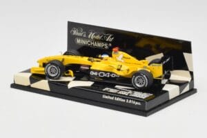 Jordan Ford EJ14 N. Mansell Regent Street Parade 2004 Minichamps 1:43 400040095 Metal - imaginea 3 din 5