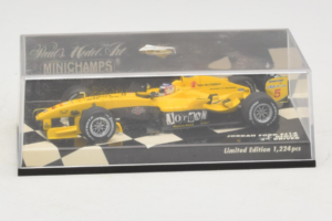 Jordan EJ14 Ford #19 T. Glock Jordan Ford F1 Team 2004 Minichamps 1:43 400040039 Metal - imaginea 4 din 5