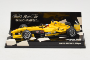 Jordan EJ14 Ford #18 N. Heidfeld Jordan Ford F1 Team Showcar 2004 Minichamps 1:43 400040088 Metal
