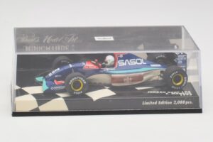 Jordan Hart 192 #32 S. Modena Race Car 1992 Minichamps 1:43 400920032 Metal - imaginea 5 din 5