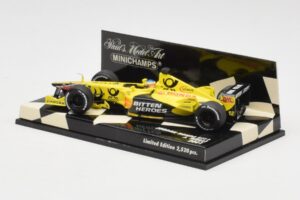Jordan Honda EJ11 #11 J. Trulli F1 2001 Minichamps 1:43 400010012 Metal - imaginea 3 din 5
