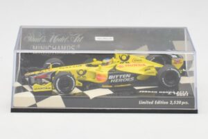 Jordan Honda EJ11 #11 J. Trulli F1 2001 Minichamps 1:43 400010012 Metal - imaginea 5 din 5