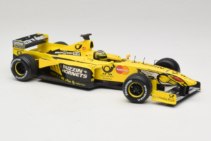 Jordan EJ10 H-H. Frentzen F1 Launch Edition 2000 Hot Wheels 1:18 29160 Metal - imaginea 4 din 6