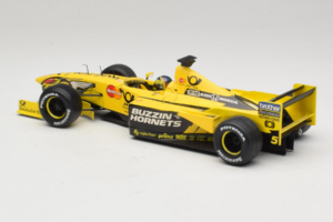 Jordan EJ10 H-H. Frentzen F1 Launch Edition 2000 Hot Wheels 1:18 29160 Metal - imaginea 5 din 6