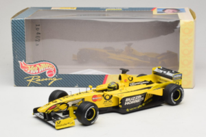 Jordan EJ10 H-H. Frentzen F1 Launch Edition 2000 Hot Wheels 1:18 29160 Metal - imaginea 6 din 6