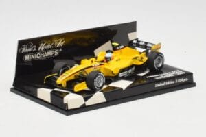 Jordan EJ15 Toyota R. Doornbos Test Driver F1 2005 Minichamps 1:43 400050039 Metal - imaginea 2 din 5