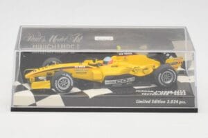 Jordan EJ15 Toyota R. Doornbos Test Driver F1 2005 Minichamps 1:43 400050039 Metal - imaginea 5 din 5