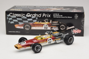 Lotus 49 G. Hill Spanish GP Winner 1968 Quartzo 1:18 18214 Metal - imaginea 6 din 6