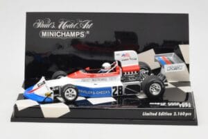 March Ford 751 #28 M. Donohue Race Car 1975 Minichamps 1:43 430750028 Metal