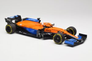 McLaren MCL35M #3 D. Ricciardo Bahrain GP 2021 Minichamps 1:18 530211803 Metal - imaginea 4 din 7