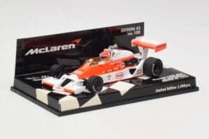 McLaren Ford M26 B. Giacomelli British GP 1978 Minichamps 1:43 530784333 Metal - imaginea 2 din 5