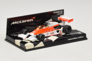 McLaren M26 Ford J. Hunt F1 1977 Minichamps 1:43 530774301 Metal - imaginea 2 din 5