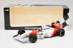 McLaren Ford MP4/8 #7 M. Andretti European GP 1993 Minichamps 1:18 530931827 Rășină - imaginea 6 din 7