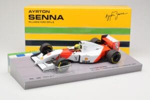 McLaren Ford MP4/8 #8 A. Senna Winner Australian GP 1993 Minichamps 1:18 543933838 Metal - imaginea 7 din 7