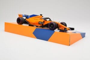 McLaren MCL33 #14 F. Alonso Canadian Grand Prix 300th Start 2018 Minichamps 1:18 533184014 Metal - imaginea 4 din 6
