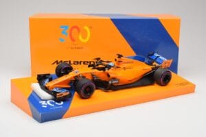 McLaren MCL33 #14 F. Alonso Canadian Grand Prix 300th Start 2018 Minichamps 1:18 533184014 Metal - imaginea 6 din 6