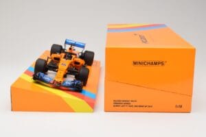 McLaren MCL33 Renault #14 F. Alonso Abu Dhabi GP 2018 Minichamps 1:18 533183914 Rășină - imaginea 6 din 7