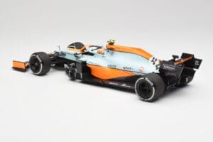 McLaren MCL35M #4 L. Norris Monaco GP 2021 Minichamps 1:18 530212404 Metal - imaginea 5 din 7
