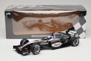 McLaren MP4/19 Mercedes D. Coulthard F1 2004 Minichamps 1:18 530041805 Metal - imaginea 7 din 7