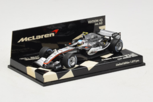 McLaren MP4-20 Mercedes A. Wurz F1 2005 Minichamps 1:43 530054355 Metal - imaginea 2 din 5
