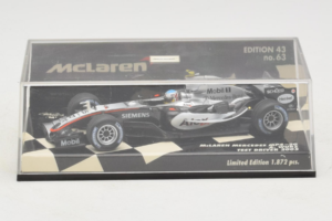 McLaren MP4-20 Mercedes A. Wurz F1 2005 Minichamps 1:43 530054355 Metal - imaginea 4 din 5