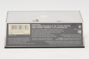 McLaren MP4-20 Mercedes A. Wurz F1 2005 Minichamps 1:43 530054355 Metal - imaginea 5 din 5